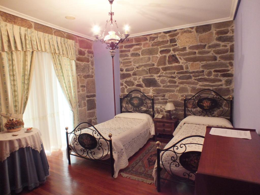 Hotel Pousada Vicente Risco Castro Caldelas Szoba fotó