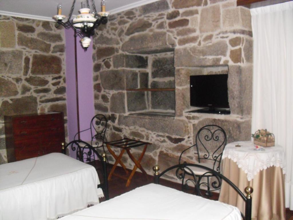 Hotel Pousada Vicente Risco Castro Caldelas Szoba fotó